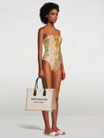 Laurel One-Piece Swimsuit With Bamboo Ring