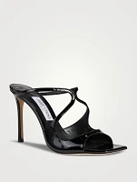 Anise 95 Patent Leather Mules
