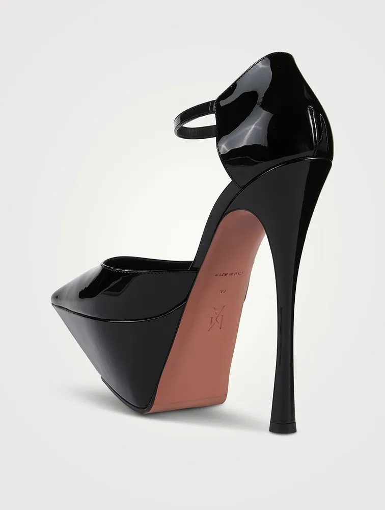 Angelica Patent Leather Platform Pumps