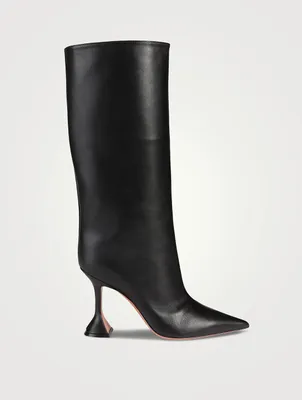 Fiona Leather Mid-Calf Boots