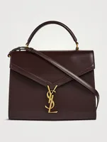 Medium Cassandra Leather Satchel