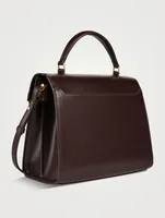 Medium Cassandra Leather Satchel