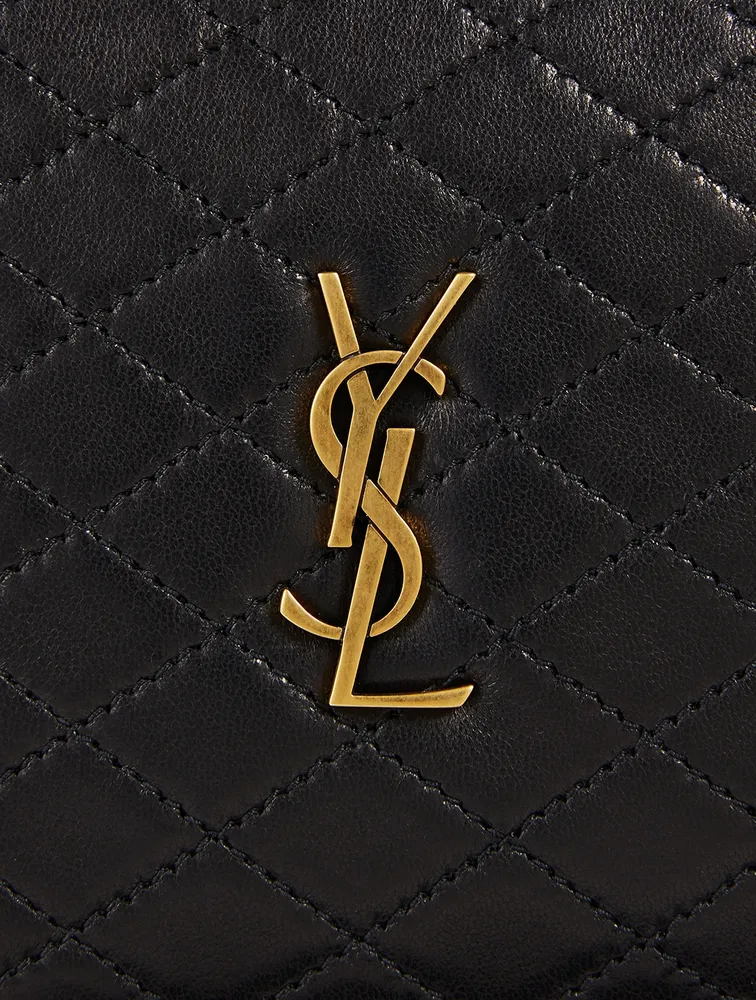 Gaby YSL Monogram Leather Crossbody Bag