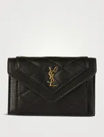 Gaby YSL Monogram Leather Card Case