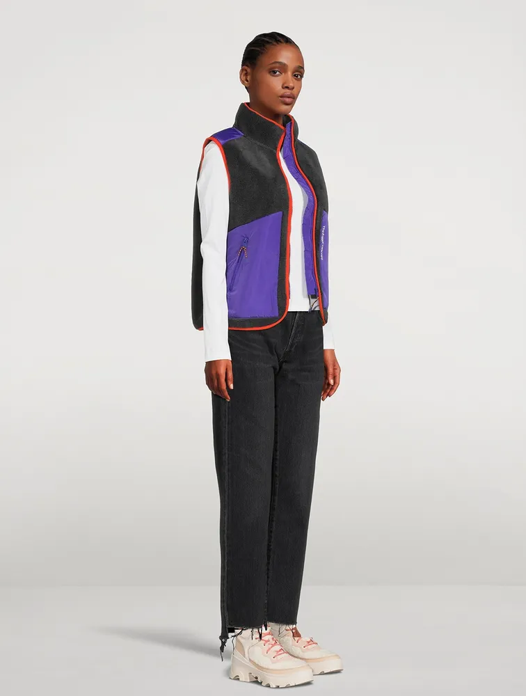 Jcbibi Fleece Vest With Piping