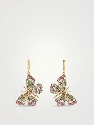 Butterfly Pendant Earrings