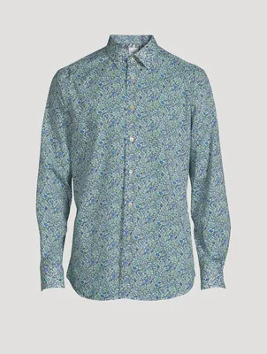 Tailored-Fit Shirt Liberty Floral Print