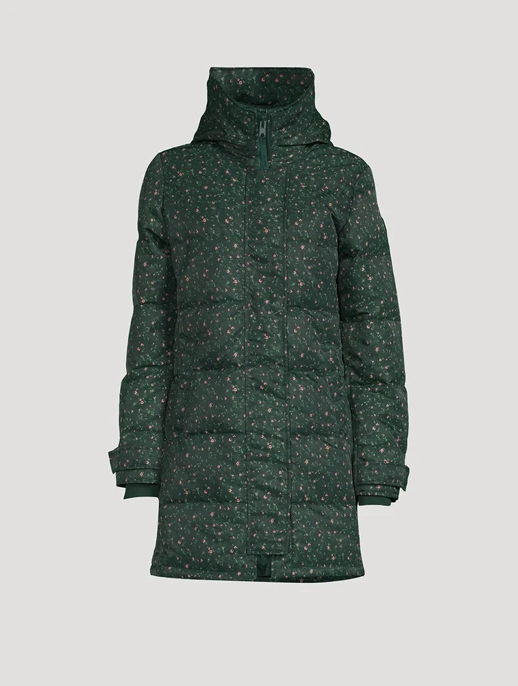 Canada Goose x Reformation Shelburne Parka Floral Print