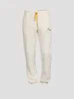 Sweatpants With Cursive Logo