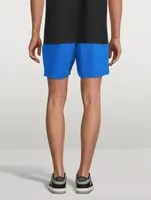 Cotton Sweat Shorts With Tonal Logo