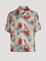 Short-Sleeve Shirt Hawaiian Logo Print
