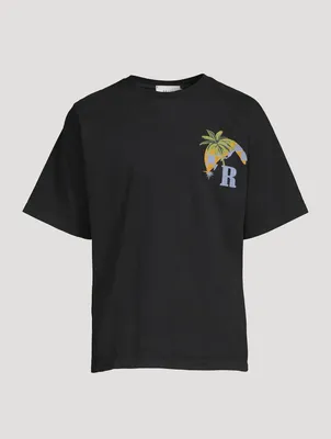 Tee-shirt Moonlight Tropics en coton