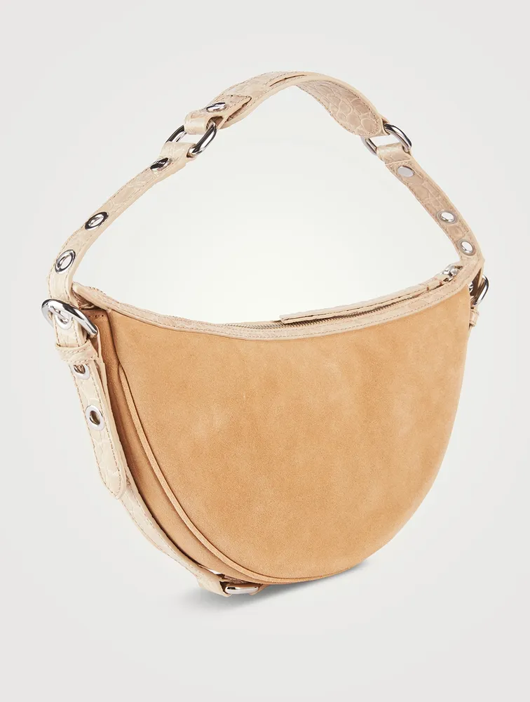 Gib Suede Shoulder Bag