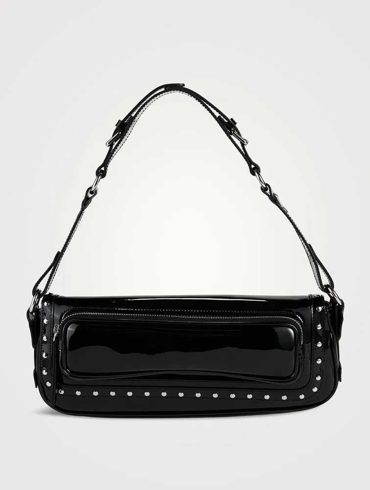 Maddy Patent Leather Shoulder Bag