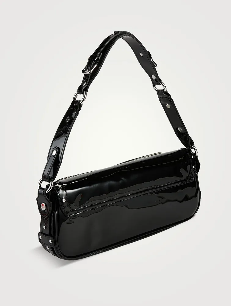 Maddy Patent Leather Shoulder Bag