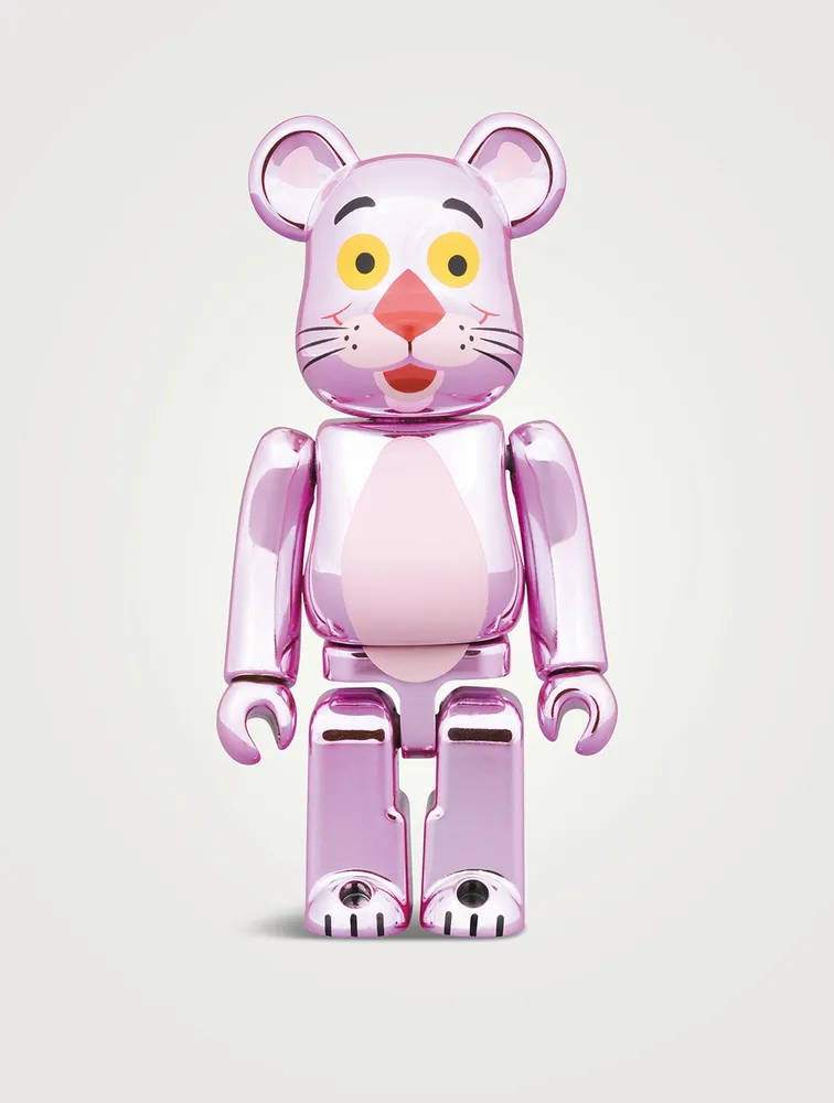 Pink Panther Chrome 100% & 400% Be@rbrick Set