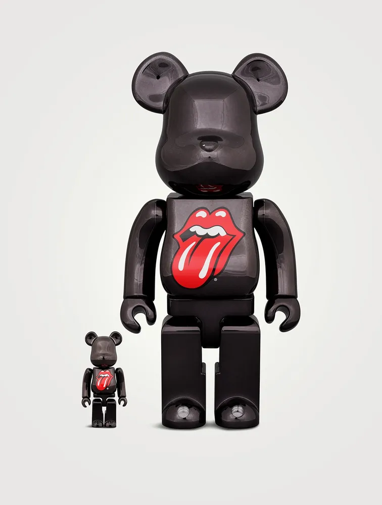 Rolling Stones Chrome 100% & 400% Be@rbrick Set