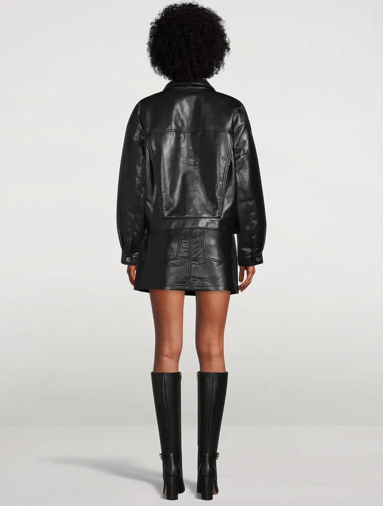 Charli Recycled Leather Jacket