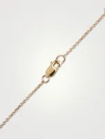 Cléo Daniela 14K Gold Emerald Cut Necklace