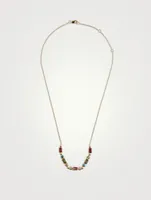 Cléo 14K Gold Baguette Mixte Necklace