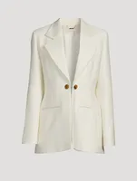 Wool And Silk Tuxedo Jacket