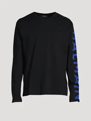 Long-Sleeve T-Shirt With Side Logo