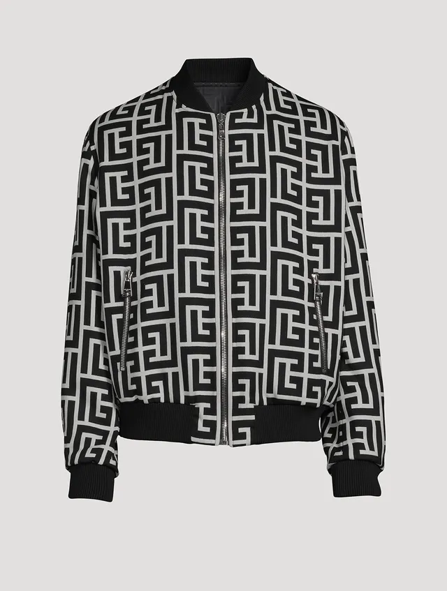 Reversible Wool Double-Face Jacket