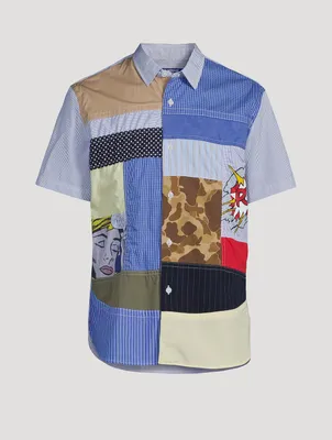 Roy Lichtenstein x Junya Watanabe Patchwork Shirt