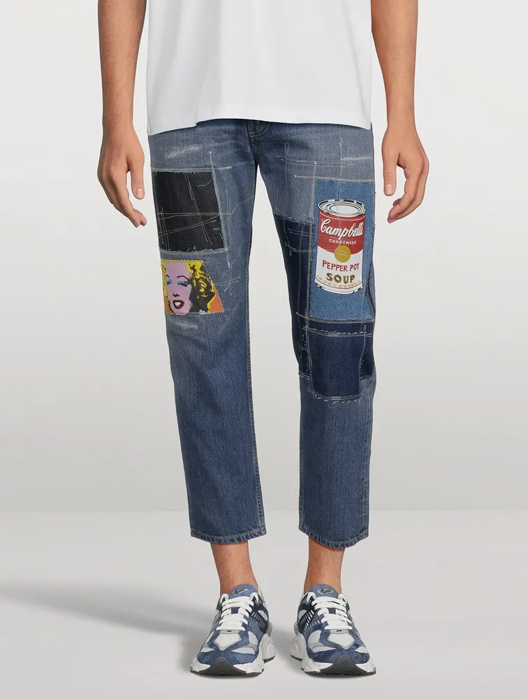 Andy Warhol x Junya Watanabe Straight-Leg Jeans