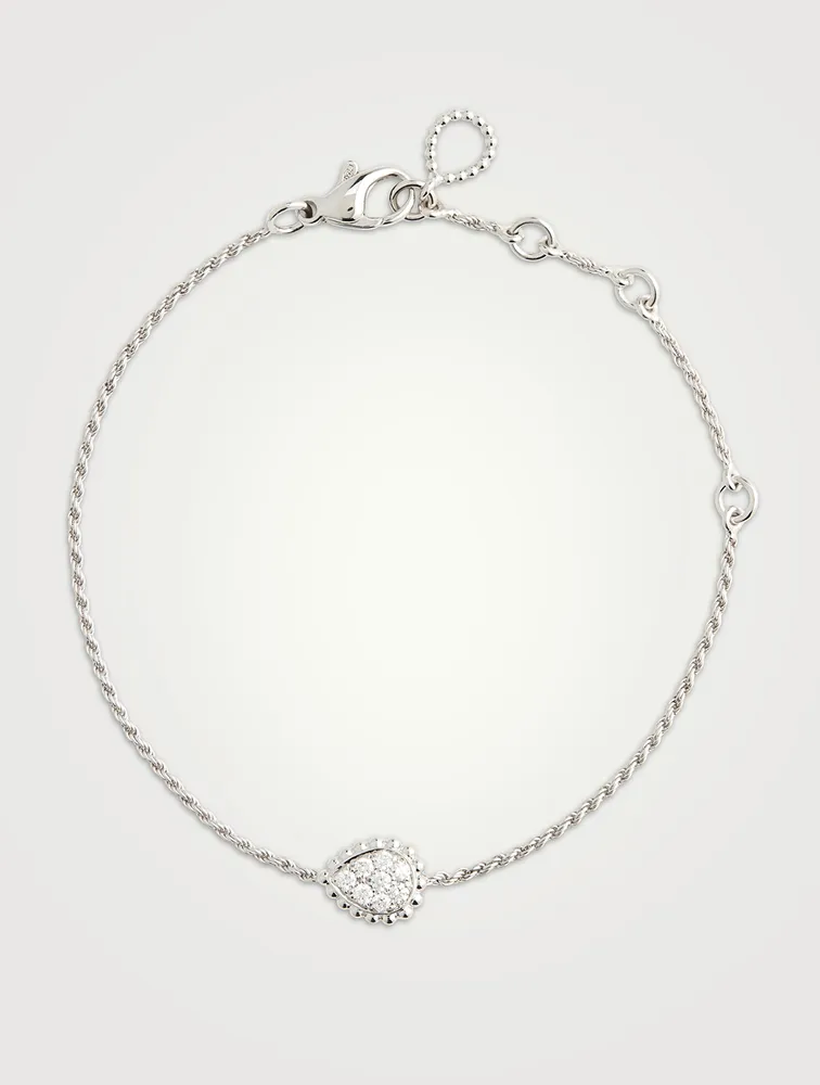 Serpent Bohème XS Motif White Gold Bracelet With Diamonds