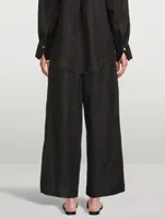 The Hemp Wide-Leg Pants