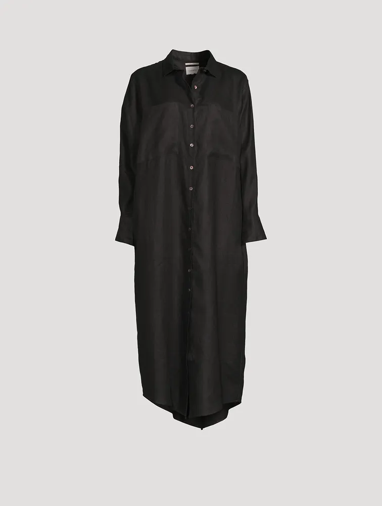 The Hemp Long Shirt Dress