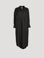 The Hemp Long Shirt Dress