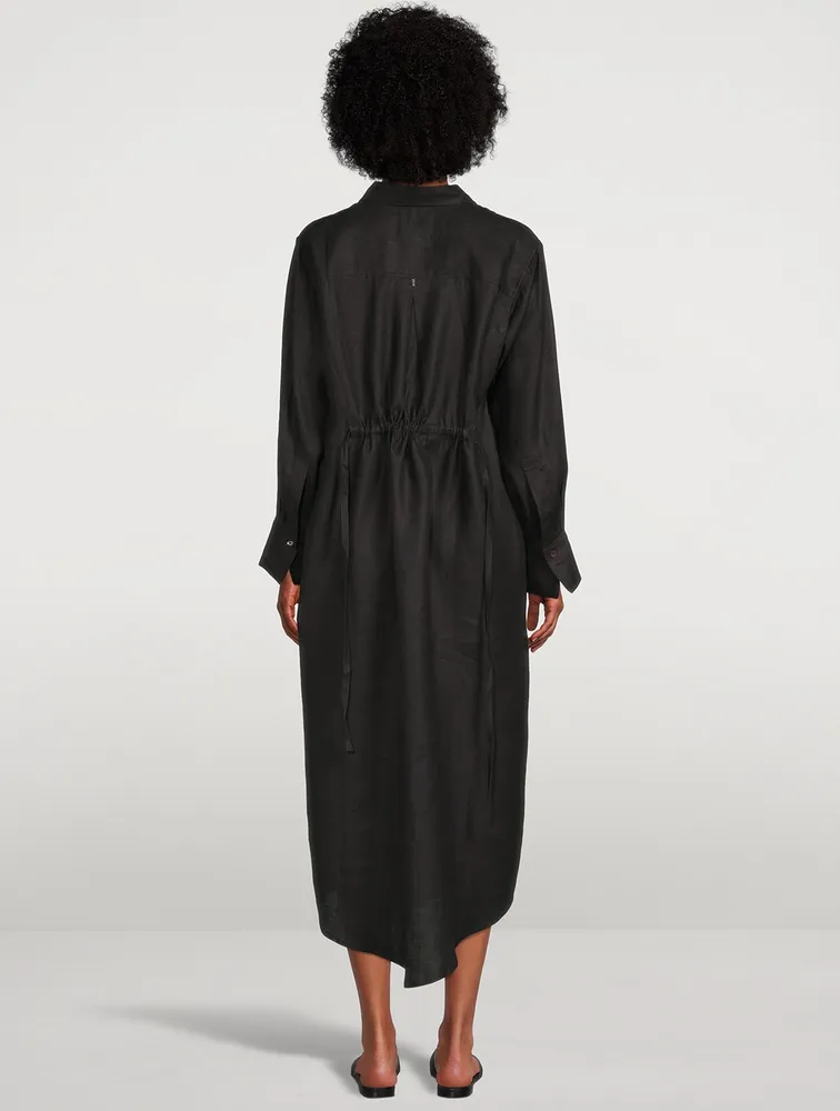 The Hemp Long Shirt Dress