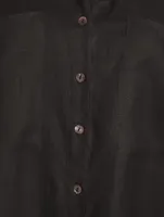 The Hemp Long Shirt Dress