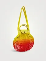 Le Pliage Filet Tie-Dye Top Handle Net Bag