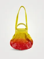 Le Pliage Filet Tie-Dye Top Handle Net Bag