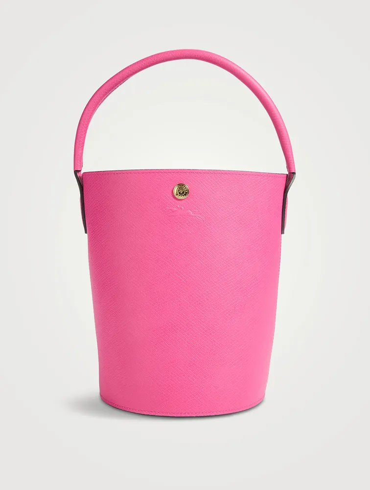 Épure Leather Bucket Bag