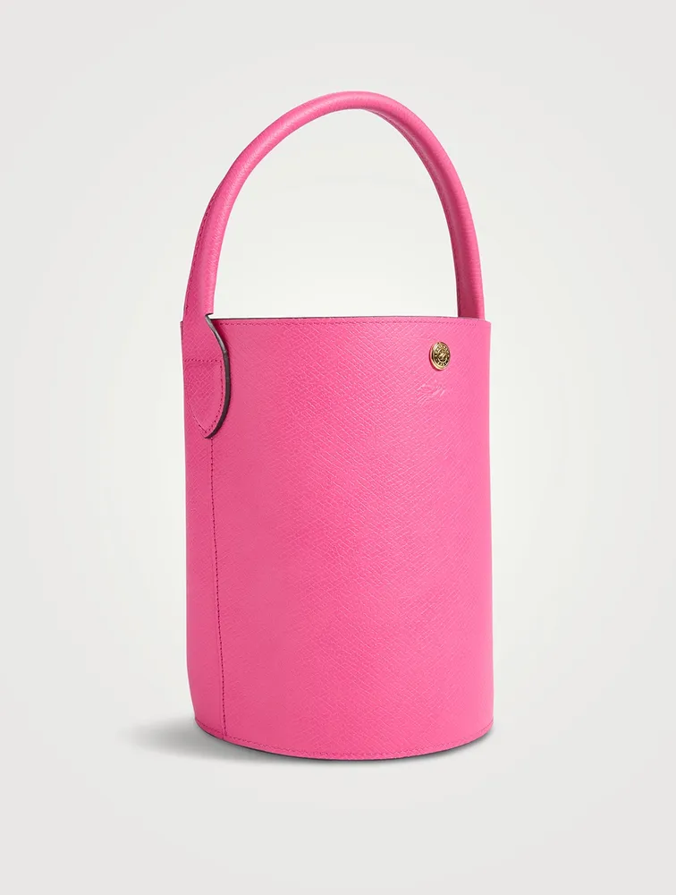 Épure Leather Bucket Bag