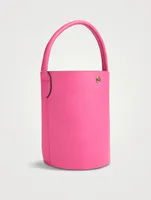 Épure Leather Bucket Bag
