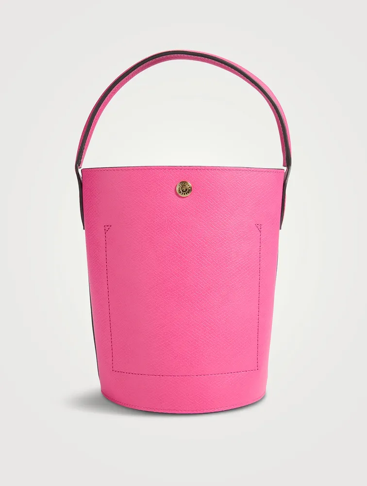 Épure Leather Bucket Bag