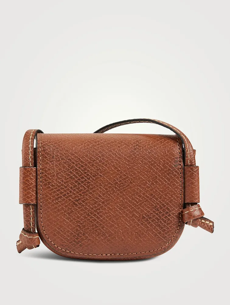 XS Épure Leather Crossbody Bag