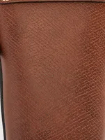 pure Leather Crossbody Phone Case