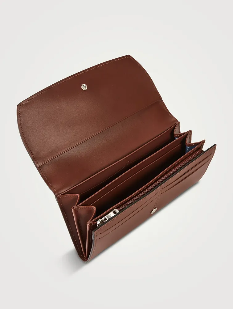 Roseau Leather Continental Wallet