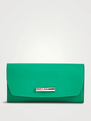 Roseau Leather Continental Wallet