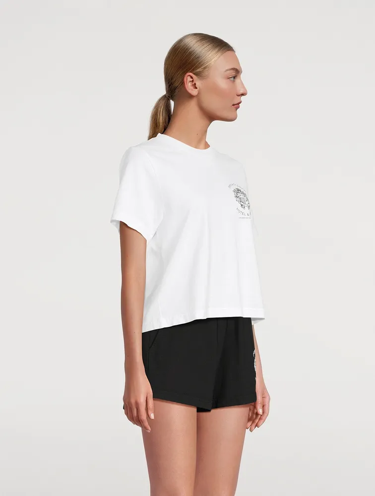 Hotel Cropped T-Shirt