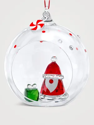 Santa Claus Ball Ornament