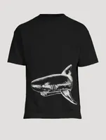 Broken Shark Cotton T-Shirt