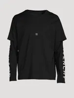 Double-Layer Long-Sleeve T-Shirt