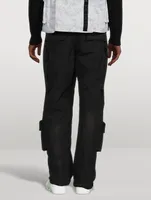 Cotton Relaxed Cargo Pants